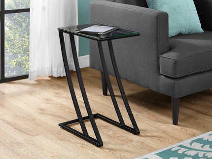 Accent Table, C - Shaped, Sturdy Construction, Contemporary & Modern