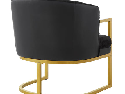 Upholstered Reading Accent Armchair For Living Room
