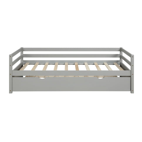 Twin Daybed With Trundle Frame Set