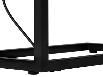 Accent Table, C - Shaped, Contemporary & Modern Convenient Design