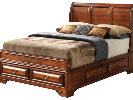 Dovetailed Drawers Storage Bed