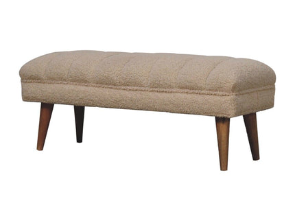 Puffer Bench - Beige