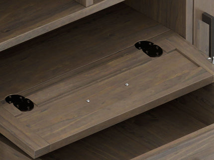 Ela - TV Media Stand - Smoky Brown