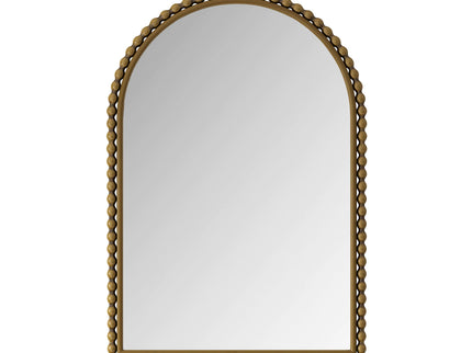 Vintage Iron Art Arch Mirror, Wall Hanging Or Table Display