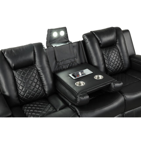 Benz - LED & Power Reclining Sofa