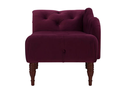 Samuel - Tufted Roll Arm Chaise Lounge