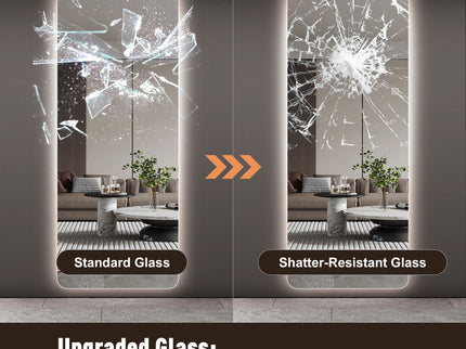 Wall Mounted LED Full Length Mirror