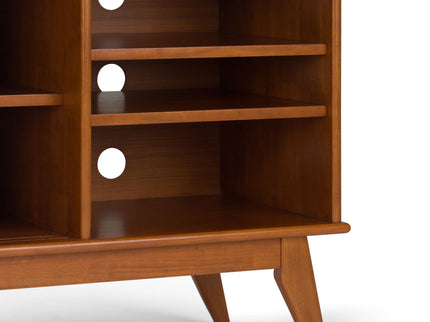 Draper - Handcrafted Mid Century Low TV Media Stand