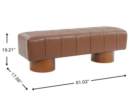 Modern Upholstered Dining Bench