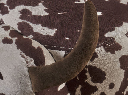 Cow Shaped Ottoman Footstool