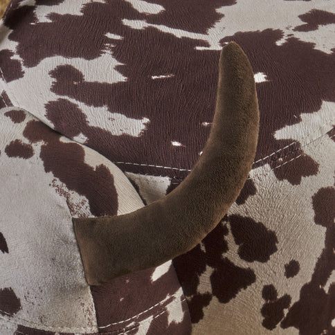 Cow Shaped Ottoman Footstool