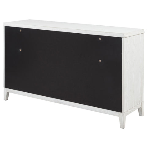 Inverness - 6 Drawer Bedroom Dresser - White