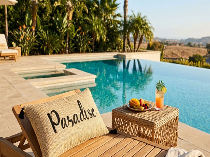 Paradise Outdoor Lumbar Pillow - Multi