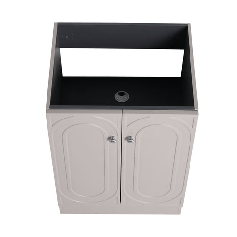 Modern Freestanding Bathroom Vanity With Soft Close Cabinet Doors
