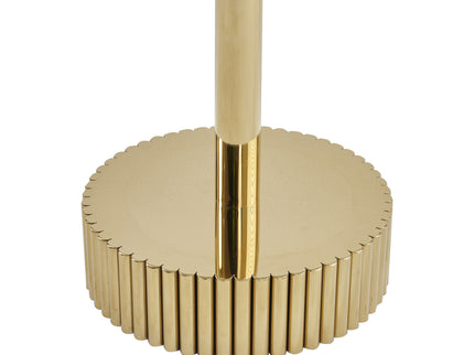 End Table For Living Rooms - Gold / White