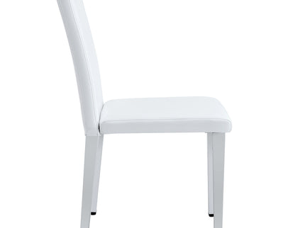 Elegant Upholstered Chairs & Metal Legs