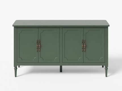 Vintage Buffet Cabinet With Adjustable Shelves
