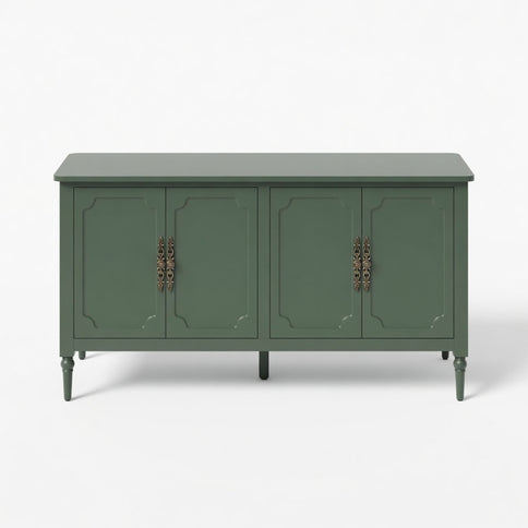 Vintage Buffet Cabinet With Adjustable Shelves
