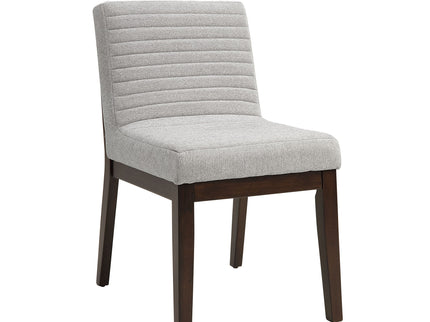 Edwyn - Linen Side Chair (Set of 2) - Gray