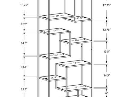 Bookshelf, Bookcase, Etagere, For Office, Contemporary & Modern