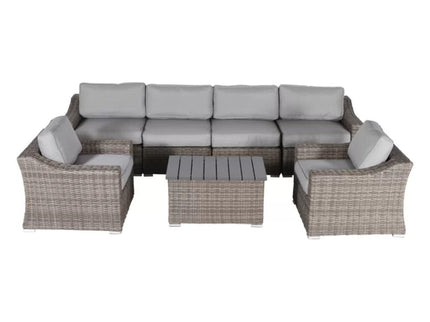 Stylish Sofa Seating Group With Cushions Perfect For Outdoor Gatherings