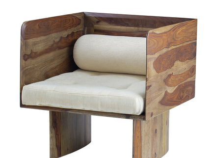 Wooden Sofa - Brown