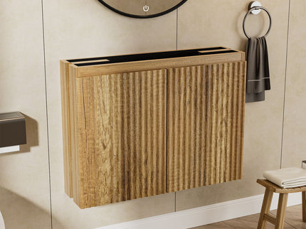 Folding Wall Cabinet With Creamic Sink