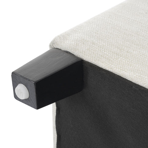 Upholstered Storage Ottoman Bench