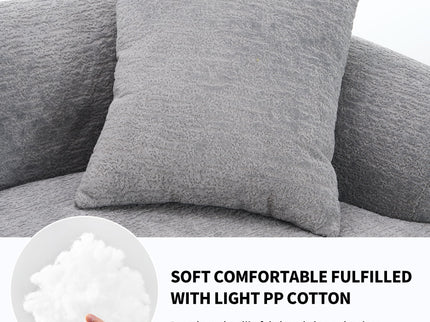 4 Seater Sofa With Fabric, 30D, 60 Hardness Full Sponge, 4 Pillow For Living Room, Home Furniture Sleeper Sectional Sofa For Apartment
