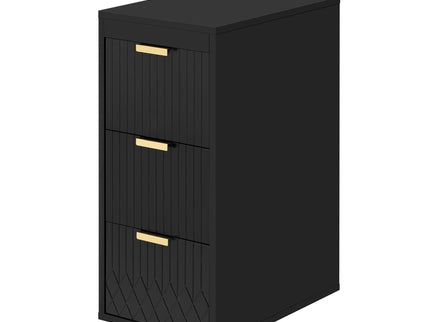 Wall Mounted Floating Cabinet With Side Cabinet Combo, Rectangular Ceramic Sink Vanity