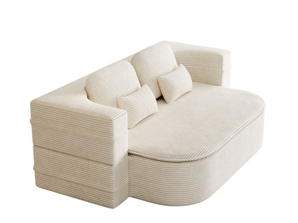 2 In 1 Foldable Sofa Bed With Multi Functional Blanket