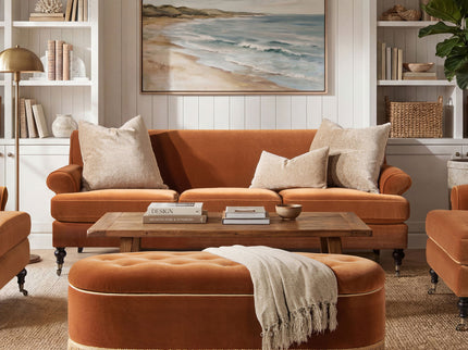 Alana Lawson - Modern Three Cushion Tightback Sofa