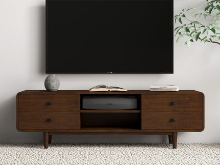 Alexa - TV Stand - Dark Brown / Wood