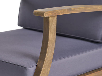 Perla - Contemporary Club Chair With Water Resistant Cushionі