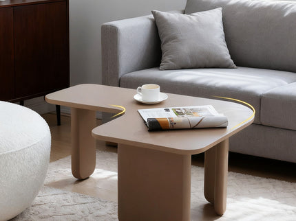 L-Shape Coffee Table For Living Room