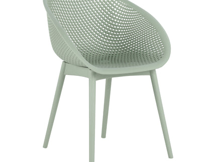 Modern Lounge Chair Set With Round Table