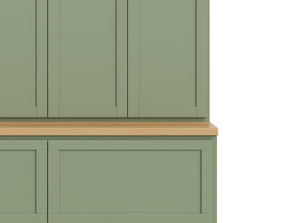 Hall Tree With 4 Hidden Cabinets