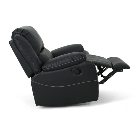 Stylish Wide Manual Swivel Standard Recliner