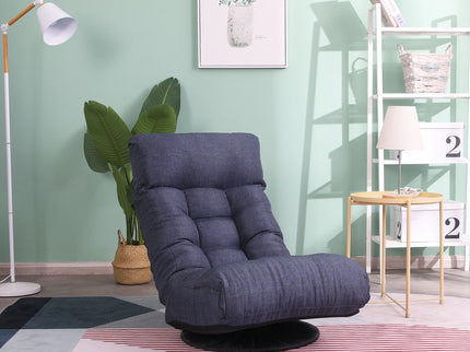 Adjustable Japanese Reclining Floor Chair Sofa With Metal Frame For Living Room