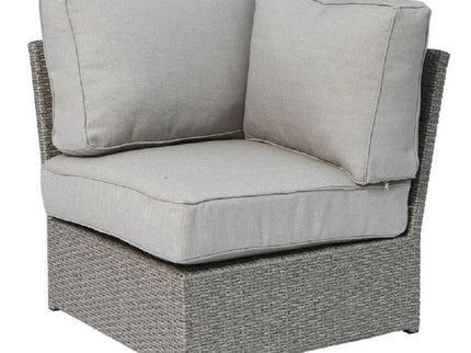 Comfortable Modern Patio Rattan Sectional Set With Cushions