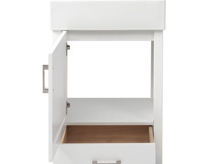 Bathroom Vanity With Sink, Frame And Drawer