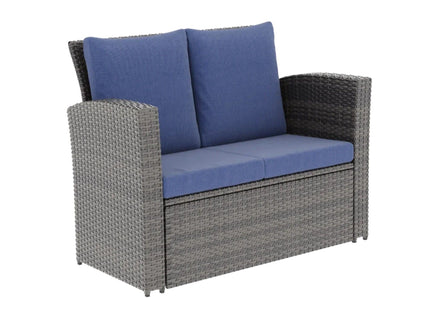 Modern Patio Set With Table And Cushions