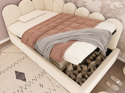 Upholstered Daybed With Hydraulic Storage