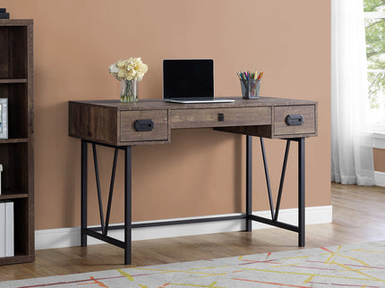 Computer Desk For Home Office, Laptop, Storage Drawers, Transitional
