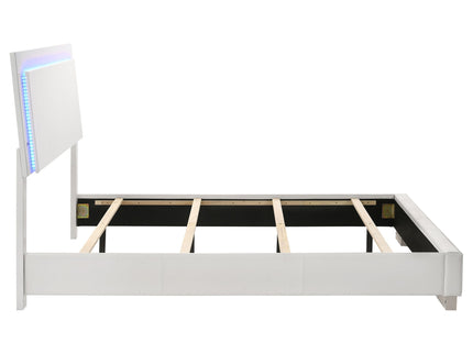 Felicity - LED Panel Bed With Built In Lighting