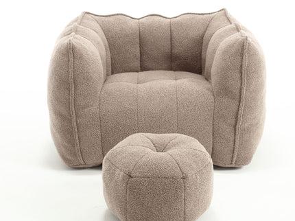 Soft Bean Bag Chair With High Resilient Foam