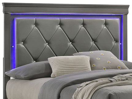 Blaze - Modern Bedroom Set With LED Headboard