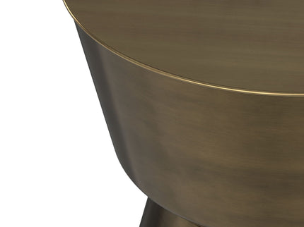 Allegra - Side Table - Antique Brass