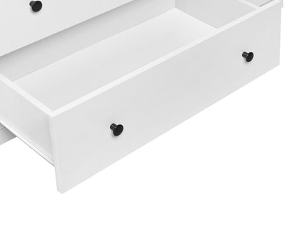 4 Door Wardrobe Armoire With 2 Drawers