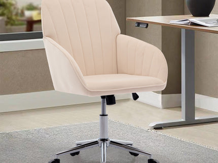 Adjustable Ergonomic Office Chair, Swivel Backrest Seat